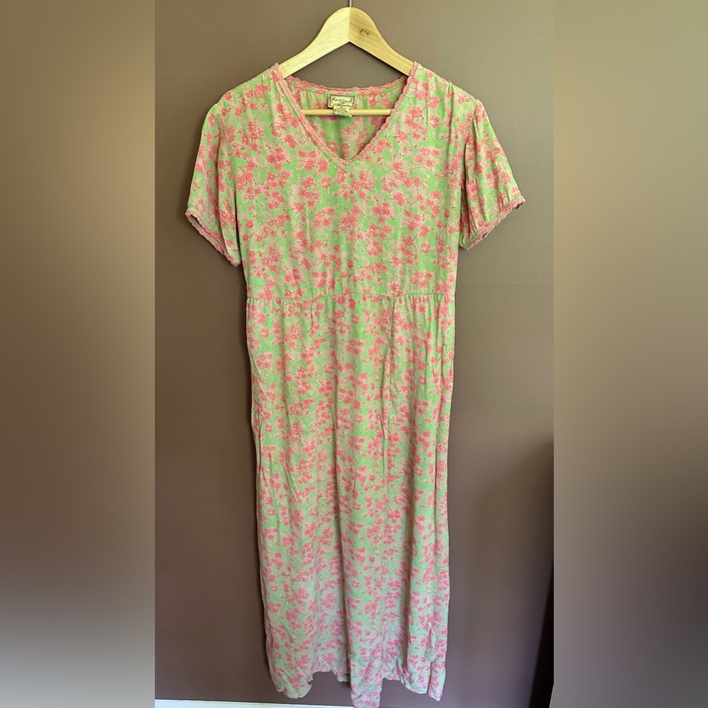Vintage April Cornell Maxi Dress Women’s Size M